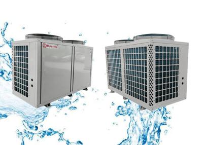 China Stainless Steel Top Blowing Air Source Heat Pump Heating System With R32 Gas for sale