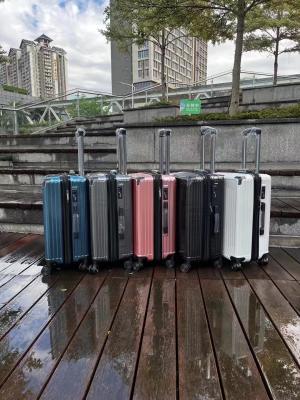 China OEM ODM ABS PC Luggage Waterproof Hard Shell With Zipper Closure for sale