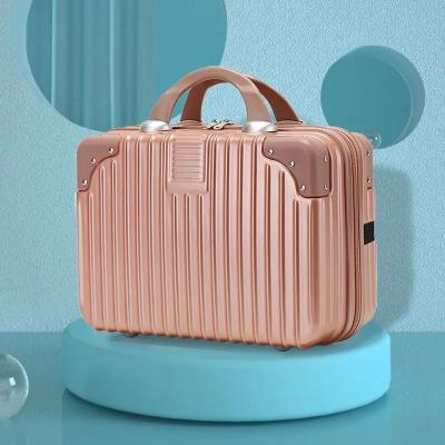 China Sturdy Multiscene Makeup Travel Suitcase , Lightweight Suitcase Makeup Bag for sale