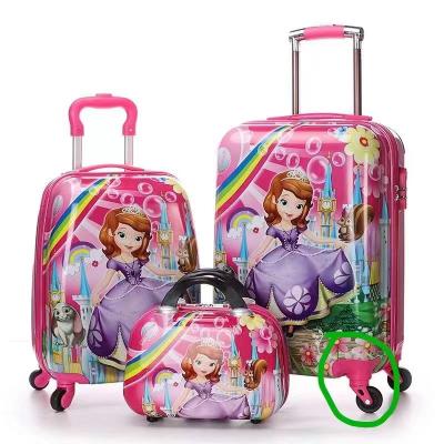 China Durable Waterproof Childrens Hard Suitcase , Multifunctional Trolley Bag Cartoon for sale