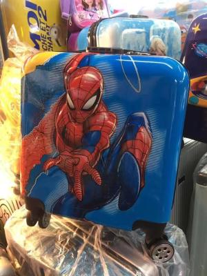China Unique Spider Man Trolley Bag Futuristic Kids' Travel Gear Modular Compartments Adjust for sale