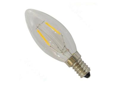China 4 Watt Filament LED Light Bulbs AN-DS-FC35-4-E14-01 3500K High Efficiency for sale