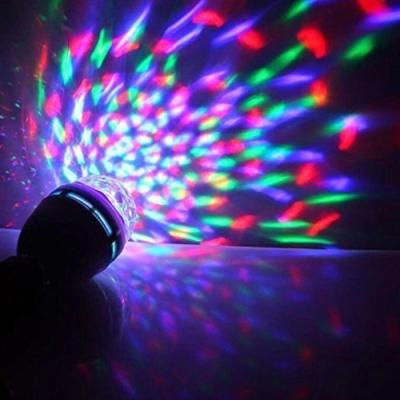 China Disco Birthday Party And Club Bar B22 Led Full Color Rotating Lamp CRI80 for sale