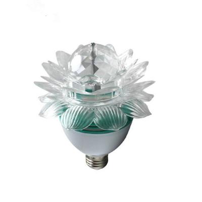 China Cri70 E27 ou B22 conduziu o partido mágico da flor de Lotus Lamp Rotating Plastic Expand à venda