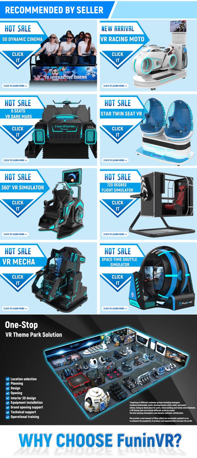 9D VR Virtual Reality Simulator Shooting Arcade Game Machine, Shooting Simulator VR