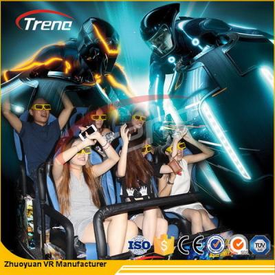 China 6 DOF Snow Virtual Reality 5D Cinema Equipment  With Hydraulic / Electric Platform for sale
