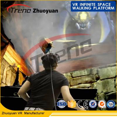 China Game Center VR Space Walk , 9D Virtual Reality Cinema With HTC Headset for sale