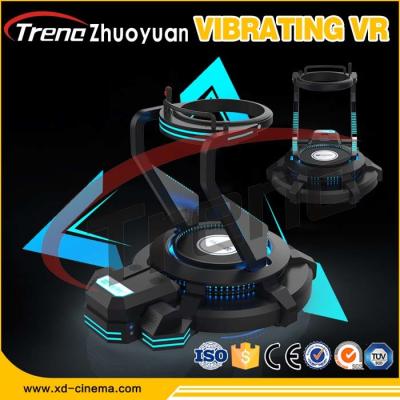 China Colorful Model Design Vibrating VR Simulator Coin Operated With HD VR Glasses for sale