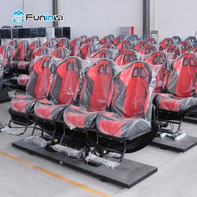 China Electrical System 5D Movie Theater For Indoor Commercial Amusement Park Screen Type for sale