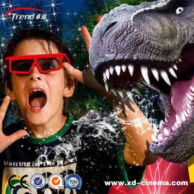China Multiplayer 7D Cinema Simulator With Aluminum Alloy Metal Screen for sale