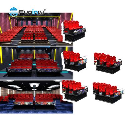 China Screen Type 5D Movie Theater For Trampoline Park Electrical System for sale