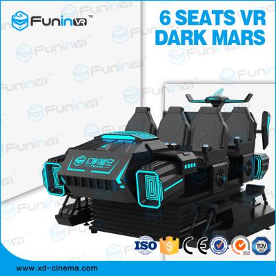 China 9D VR Virtual Reality Headset  6 Players Amusement Park Equipment Rides for sale