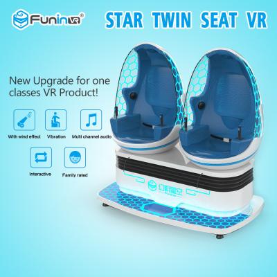 Chine Machine carrée de réalité virtuelle d'oeufs de cinéma de Mertre 9D de la lumière 3 bleus/360 degrés à vendre