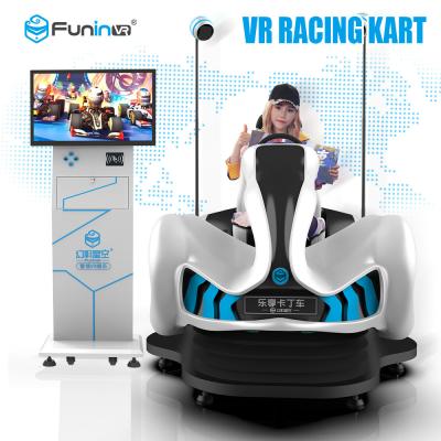China 220V embroma/el simulador VR de los niños 9D VR que compite con el coche de Karting 360 grados en venta