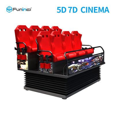 China 70 PCS 5D Movies + 7 PCS 7D Shooting Games DOF Electric 7D Cinema Equipment for sale