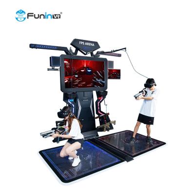 China New Business Ideas Invest VR Simulator 9d Virtual Reality Cinema 2 players Shooting game Machine for sale