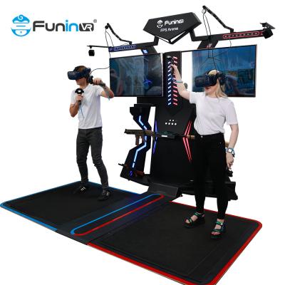 China VR FPS Arena Music Game standing Shooting  2 Players Virtual Reality arcade games for sale for sale