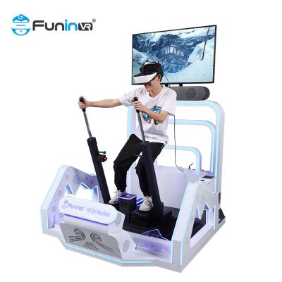China Parque de diversões de esqui da atração de Vr da máquina de jogo de Virtual Reality Simulator 9d do fabricante de VR à venda
