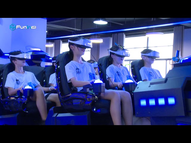 9d Virtual Reality 6 Seats VR Dark Mars Cinema Simulator For Amusement Park