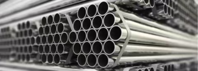Steel tube for scaffolding system showing dimensions and specifications