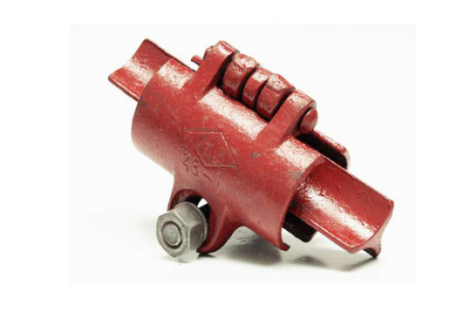 Chinese type sleeve coupler for scaffolding pipe extension