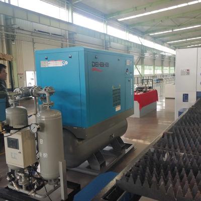 China 30 Hp Combined Screw Air Compressor For Fiber Laser Cutting for sale