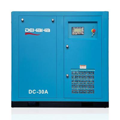 China 3ph Fixed Speed Air Compressor 8 Bar 22kW Oil Injected Screw Compressor for sale