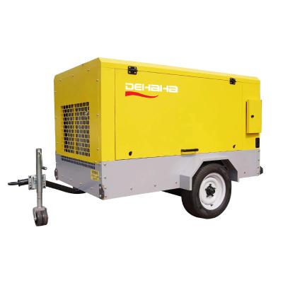 China Portable Mobile Engine Air Compressor Twin Screw 18 Bar IP23 /  IP54 for sale
