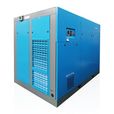 China 7 - 13Bar Industrial Electric Variable Speed Screw Type Air Compressor 350HP 250kW for sale