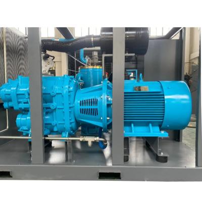 China 280kw 50hz Electric Rotary Screw Air Compressor With Double Stage Design for sale