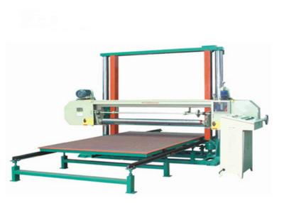 China DTPQ-1650R CNC REBOUND FOAM HORIZONTAL FOAM CUTTING MACHINE WITH Suction net for sale