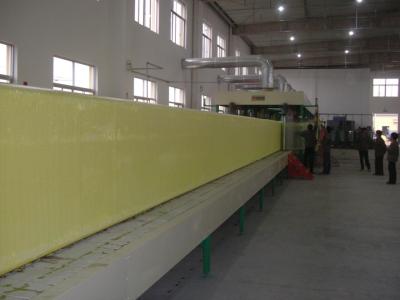 China Limpe a linha de produção horizontal automática completa para a roupa/sapatas, 37KW à venda