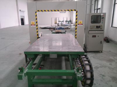 China Viscoelastic Polymer Foam Cut Machine Industrial Computer Control 6m / Min for sale