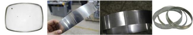Glass Lid Steel Belt Stainless Steel Welding Machine , Stainless Steel Strip Spot Welder