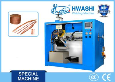 China HWASHI 4mm2 Square Shape Copper Braid wire welders and Cutting Machine for sale