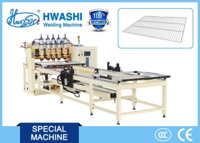 China Kitchen Wire Tray / Wire Shelf Spot Welding Machine With CNC Program System for sale