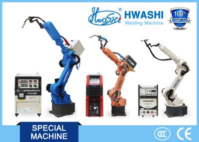China 6 AXIS TIG / CO2 MIG Welder Industrial Welding Robots , Arc Welding Robotic Arm for sale