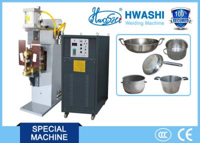 China Stainless Steel Cook Pot Welding Machine , Handle Bracket Spot Welding Machine for sale