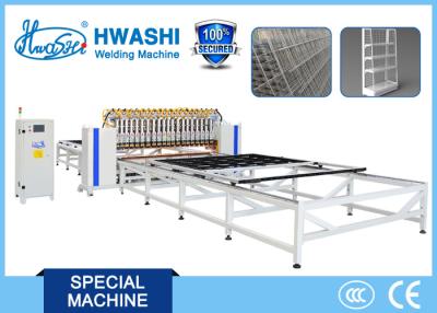 China Automatic Wire Fence / Wire Mesh Shelving Spot Welding Machine for 3mx3m Mesh for sale
