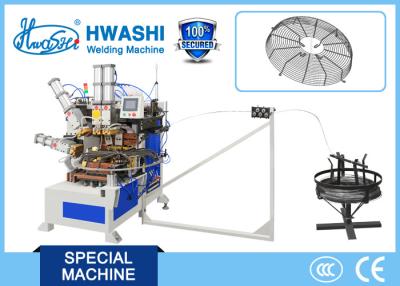 China Spiral Wire Looping Automatic Welding Machine For Industrial Fan Guard Mesh for sale