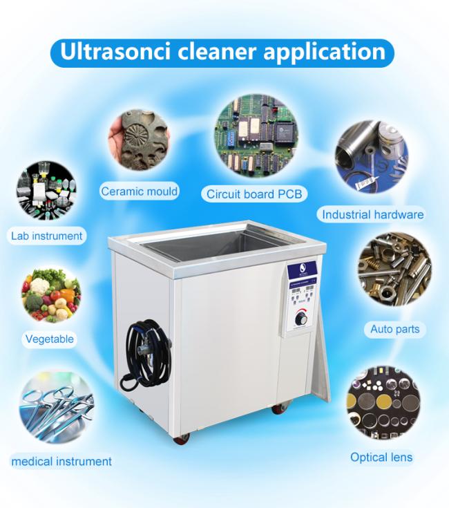 99L 1500w strong power Professional Industrial Ultrasonic Cleaner For Auto Part Grease Rust Remove efficient cleaning 3