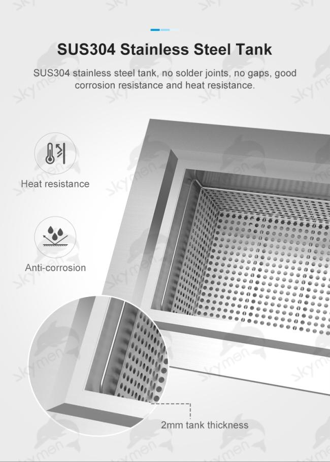 JP-180G Ultrasonic Cleaner basket detail