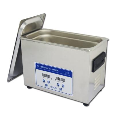 China 4.5L Jewelry Eyeglasses SS Digital Ultrasonic Cleaner With Heater for sale
