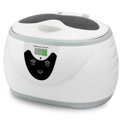 China 0.6L Stainless Steel Digital Timer Jewelry Glass Dental Ultrasonic Cleaner Bath for sale