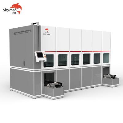 Chine Équipement automatique de nettoyage ultrasonique d'hydrocarbure de vide pour des pièces de précision avec la pompe centrifuge et le système de refroidissement à vendre