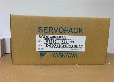 China 50/60HZ SGDS-08A01A Industrial Servo Drives Yaskawa Servopack 750W 230V for sale