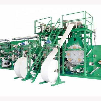 China Exclusive Deal on Nano Deodorization Disposable Manual Adult Diaper Machine for sale