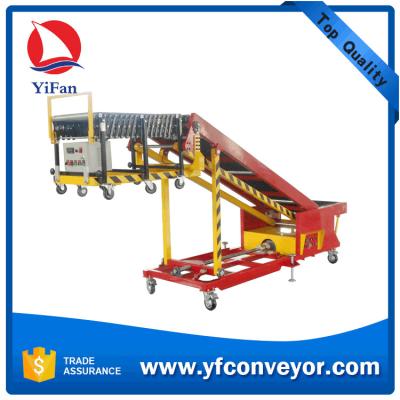 China Portable Truck Loading Unloading Conveyor for Post and Courier Companies for sale