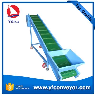 China Hopper cleated belt conveyor for sale