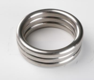 China Nickel 200 Oval Ring Joint Gasket Heatproof Lens Ring Flange for sale